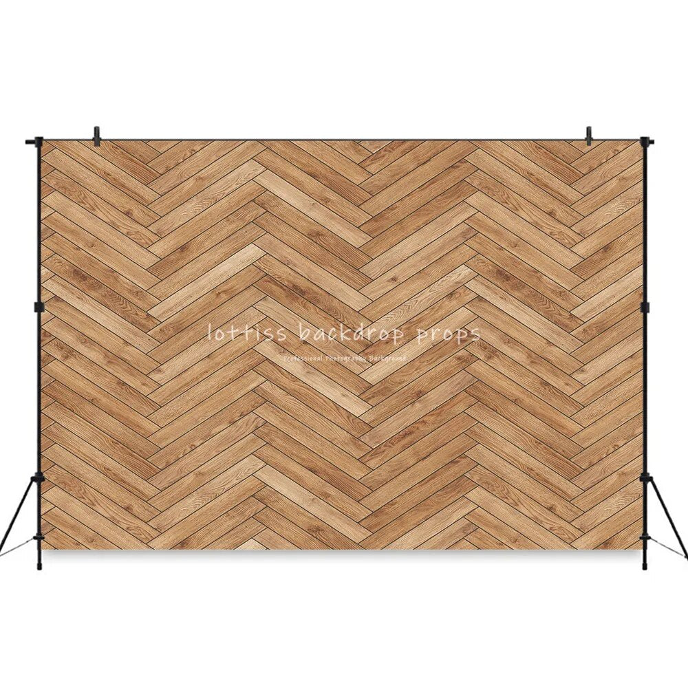 Zig Zag Wooden Board Floor Backdrops White Brown Plank Photography Z-shaped Texture Wood Background For Photostudio Props