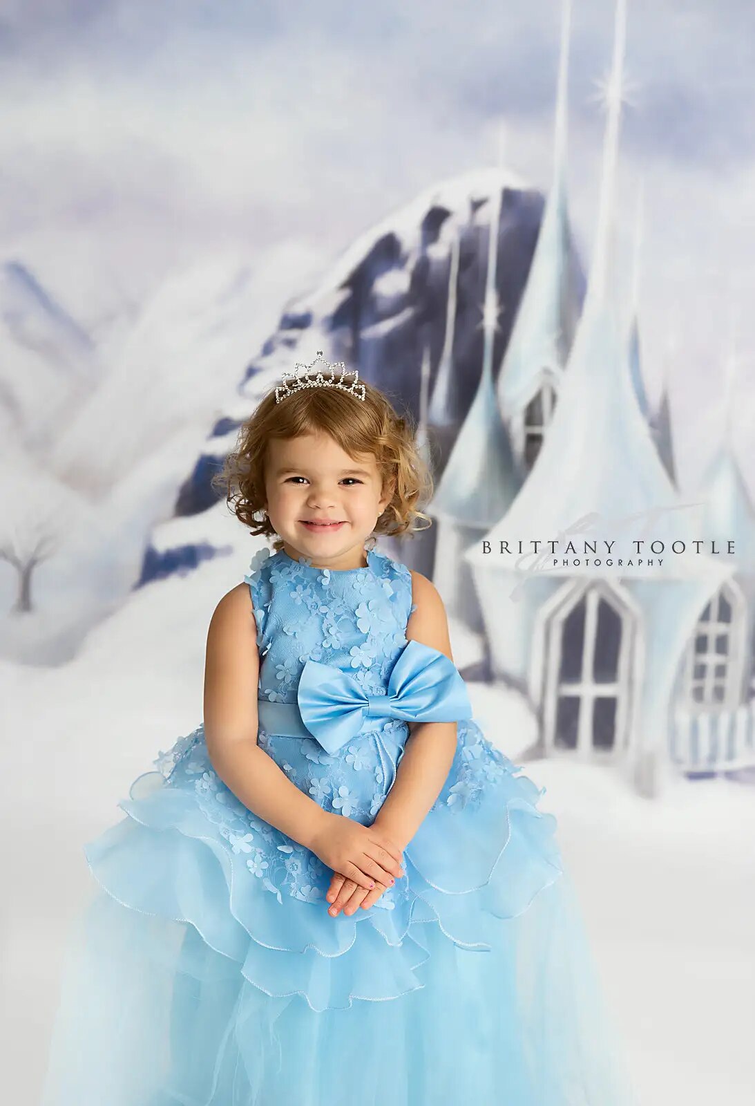 Hiver enneigé montagne décors enfants adultes photographie accessoires enfant bébé Portrait Photocall Photostudio noël neige arbre fond 