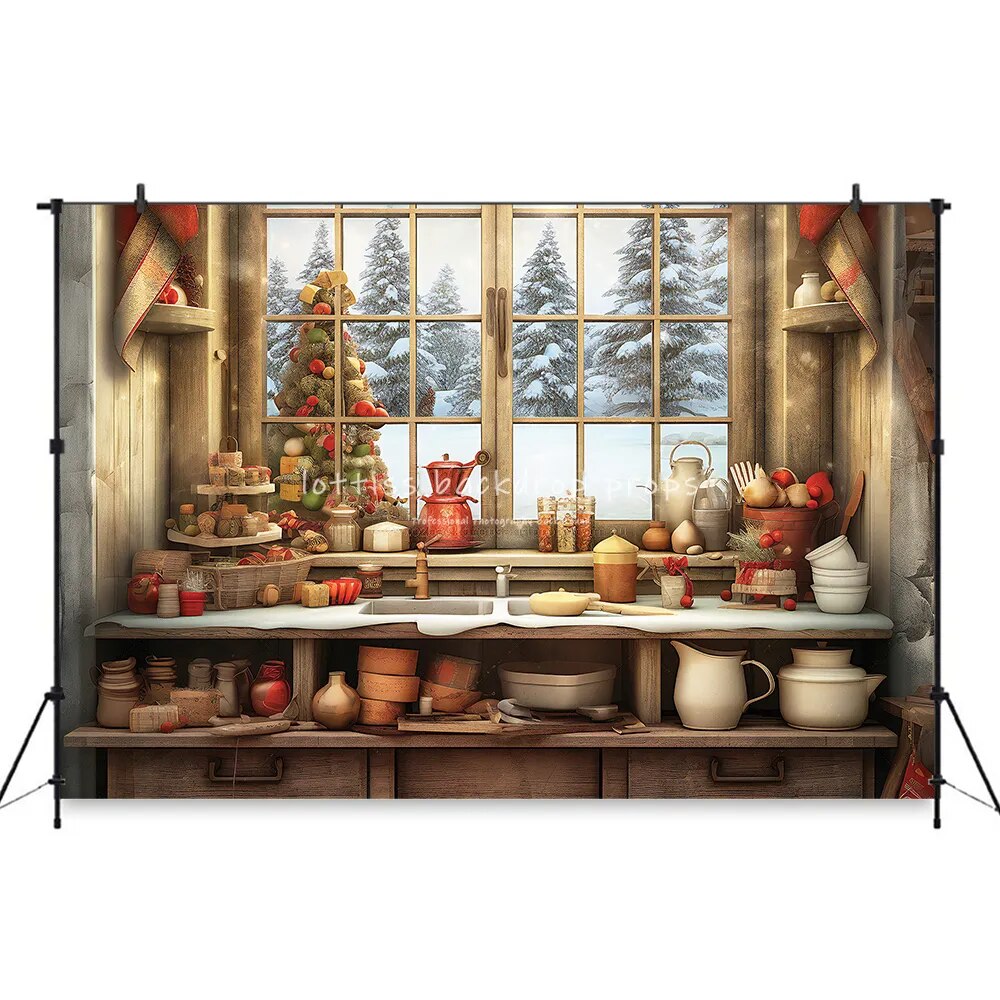 Arrière-plan de photographie de rue de noël, Portrait d'adulte, famille et enfant, séance photo, Train Polar Express, arrière-plan d'arbres de noël 