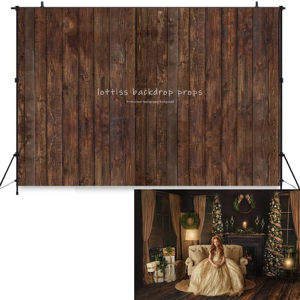 Golden Warm Xmas Livingroom Backdrops Adult Child Photography Portrait Props Christmas Fireplace Background For Photostudio