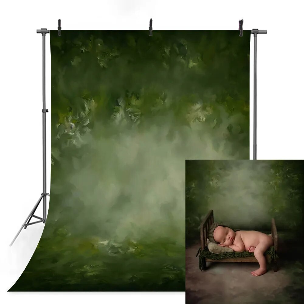 Abstract Photography Polyester Backdrops Pregnant Kids Portrait Birthday Decor Oil Painting Art Texture Background Photo Props