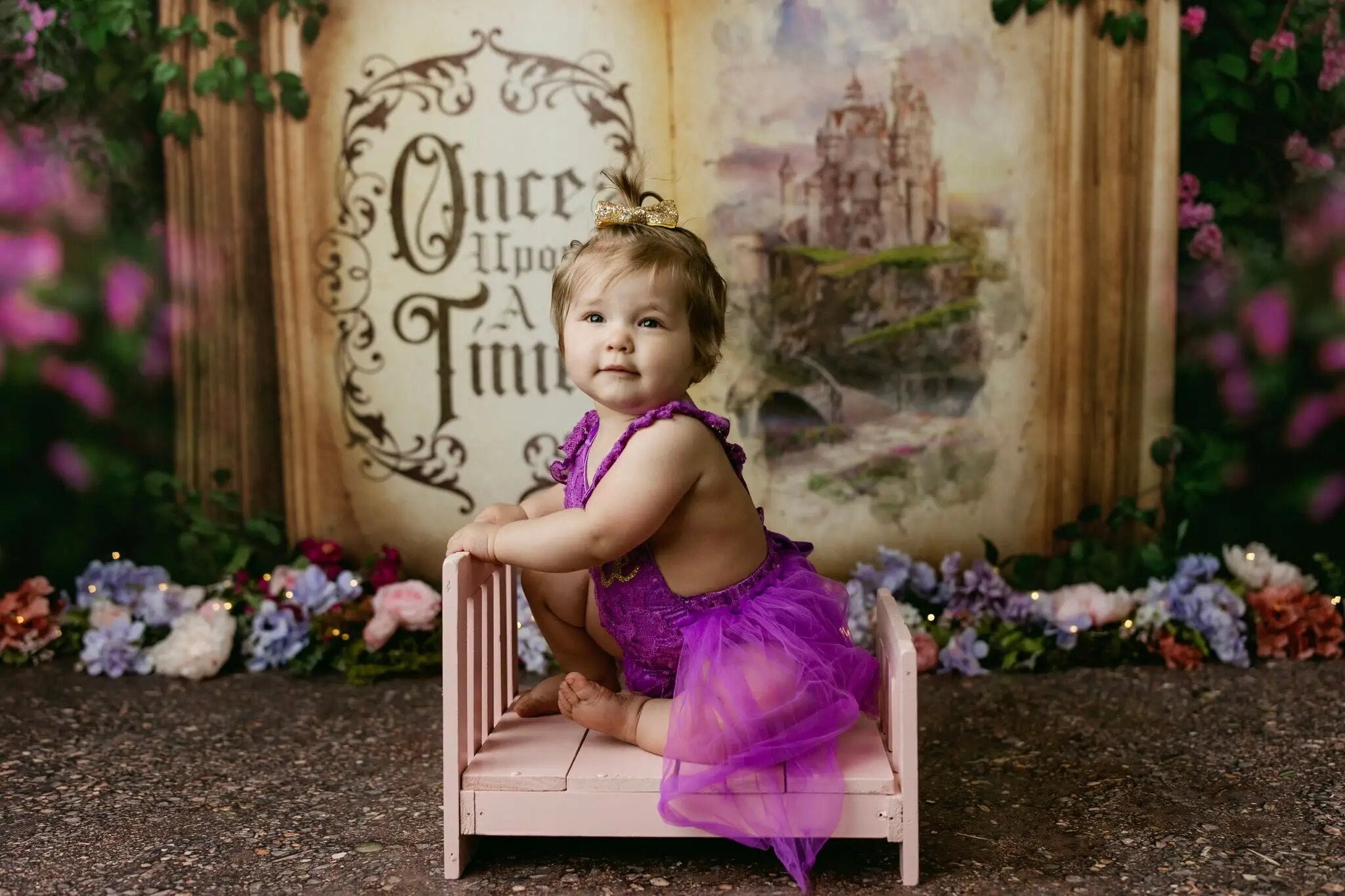 Princess Ever After Wonderland Backdrop Child Girl Photography Kids Baby Birthday Cake Smash Safari Mystery Garden Background