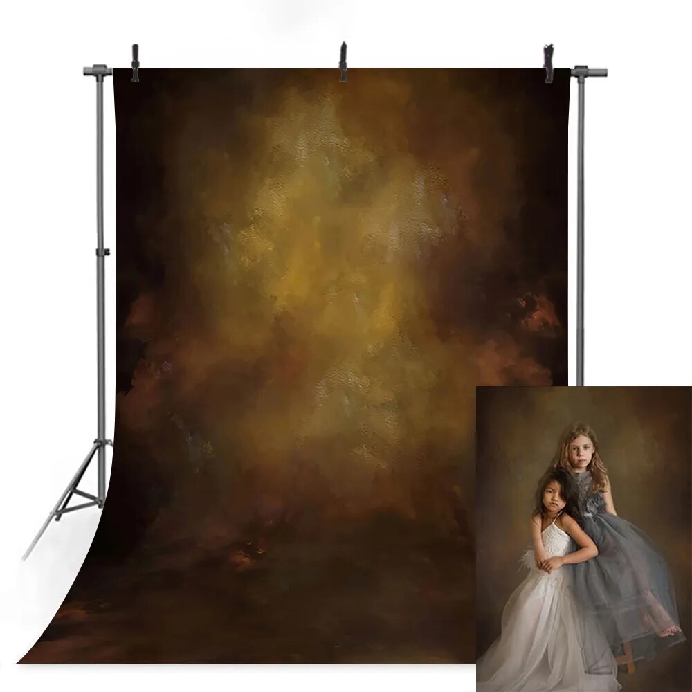 Abstract Photography Polyester Backdrops Pregnant Kids Portrait Birthday Decor Oil Painting Art Texture Background Photo Props